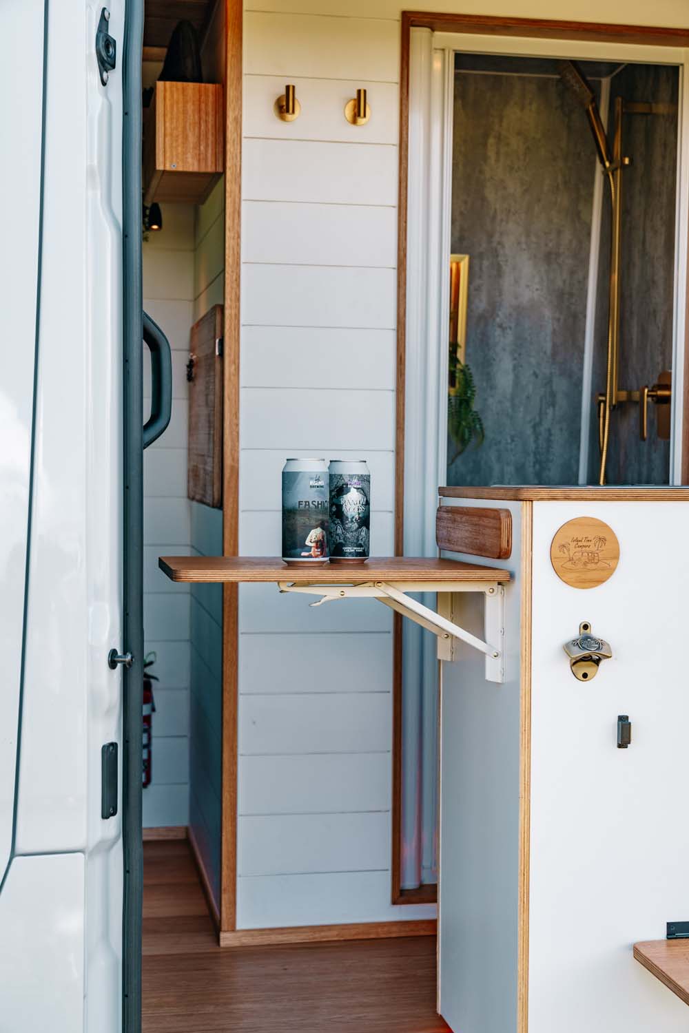 Island Time Brass Bottle Opener